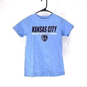 MLS Sporting Kansas City Boy's Short Sleeve T-shirt  - M (8/10)